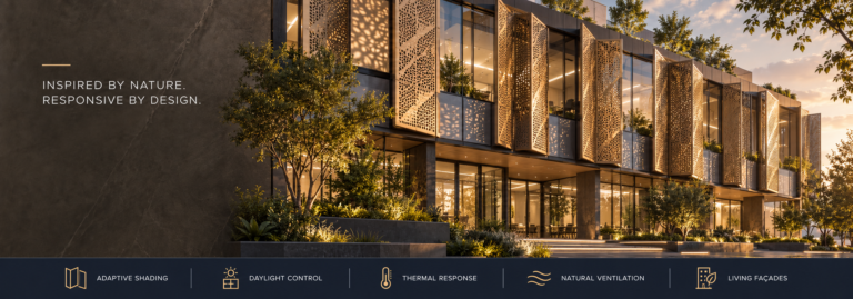 Read more about the article Climate-Responsive Façades: How Buildings Are Learning From Nature