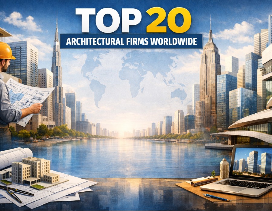 Top 20 architectural firms worldwide