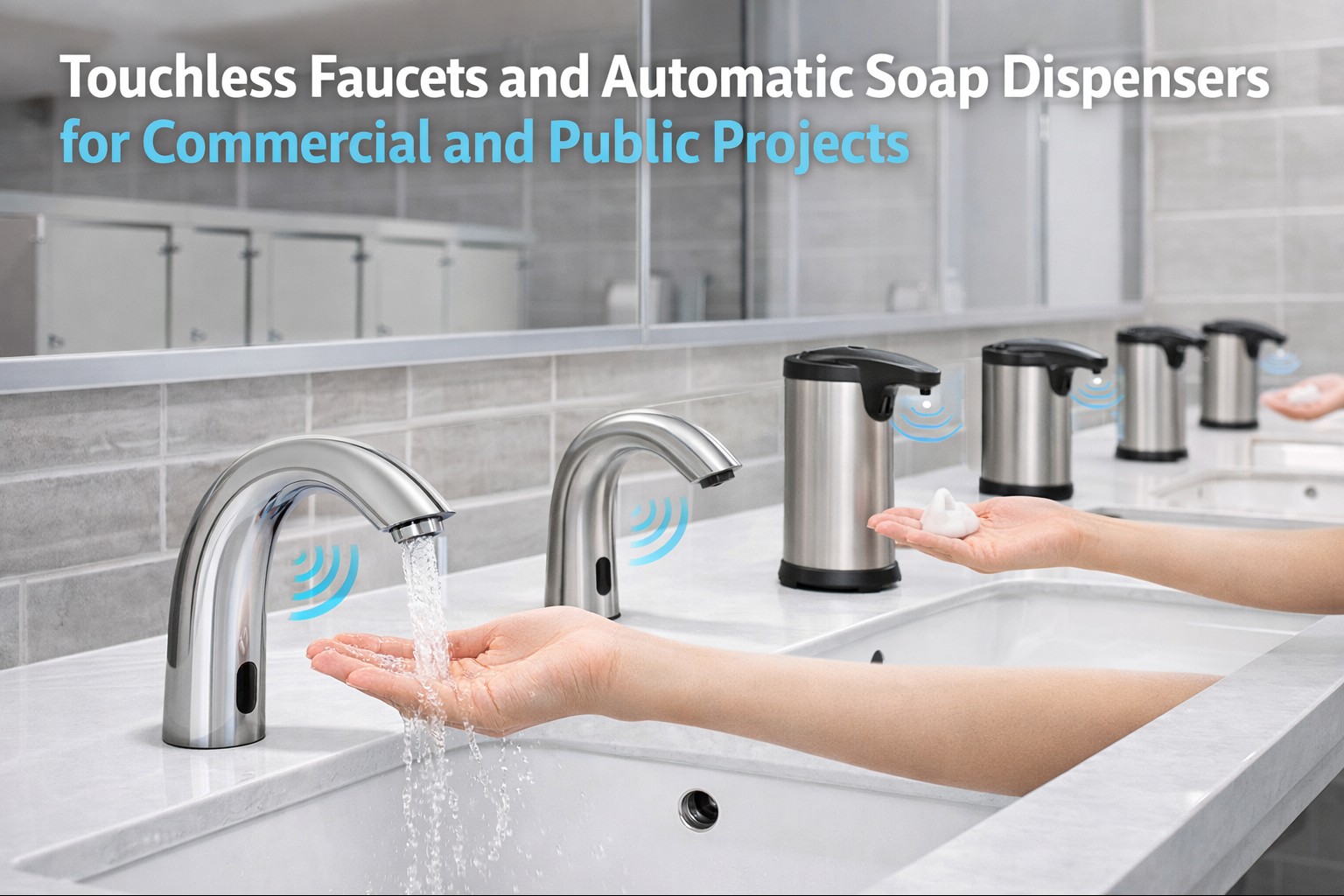 Touchless Faucets & Automatic Soap Dispensers