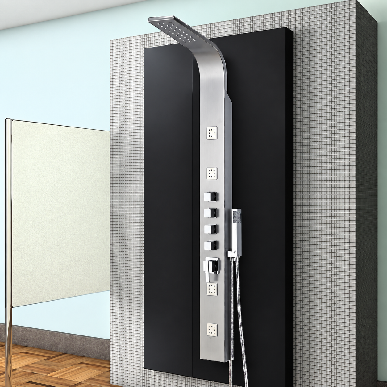 Fontana Thermostatic Massage Shower Panel