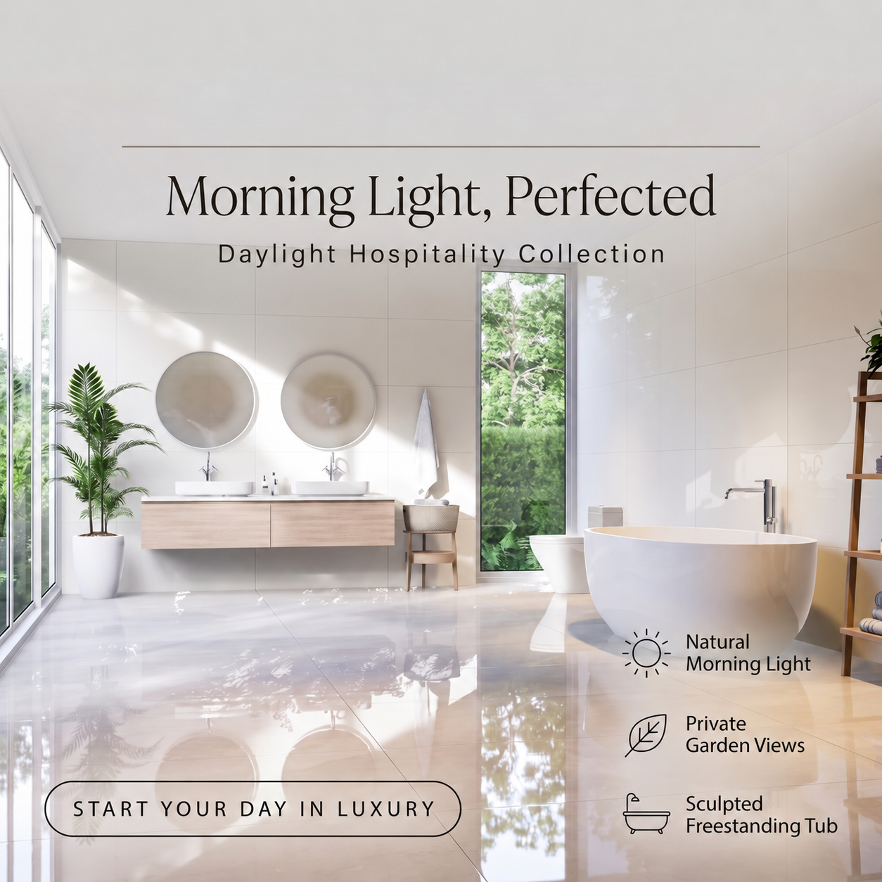 Architecture and bathroom fixture planning
