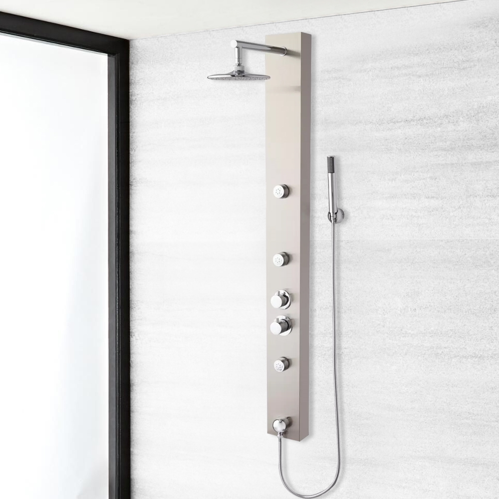 Fontana Thermostatic Shower Panel System